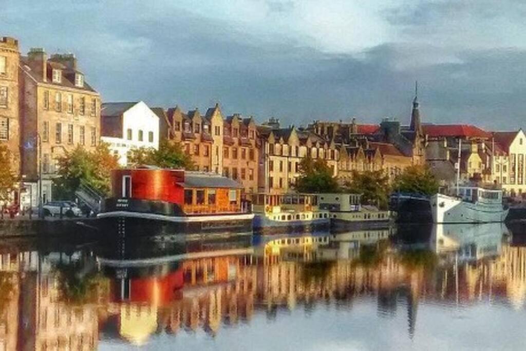 My Waterfront Apartment, Views Over Water Of Leith EDI Eksteriør billede